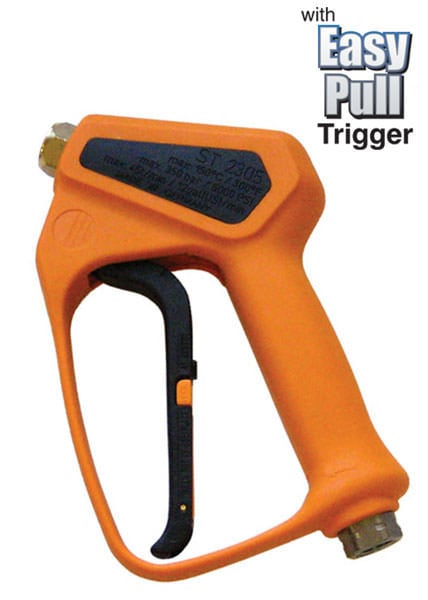 (50)ST-2305 SAFETY ORANGE GUN, 12GPM 5 000PSI EASY